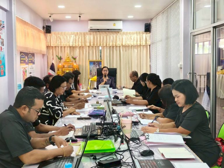 จัดประชุมบุคลากรประจำเดือนกรกฎาคม 2569 ณ ห้องประชุม ศูนย์ส่งเสริมการเรียนรู้ระดับอำเภอกันตัง