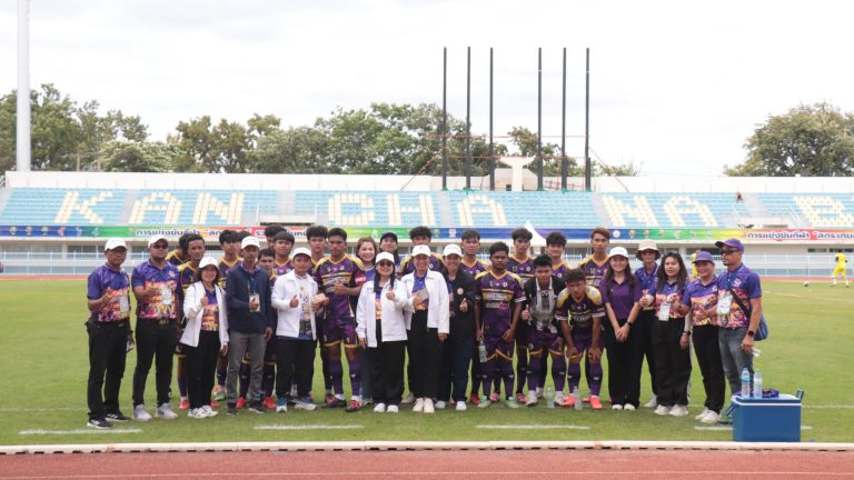 เข้าร่วมการแข่งขันกีฬา “สกร.เกมส์ รวมใจเป็นหนึ่ง” (DOLE GAME 2026) ณ สนามกีฬากลางจังหวัดกาญจนบุรี (กลีบบัว) จังหวัดกาญจนบุรี