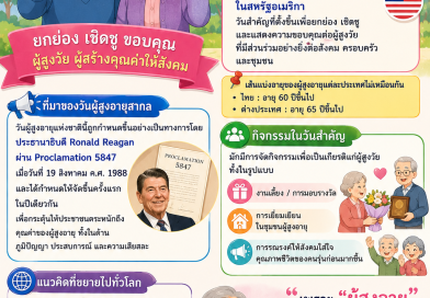 “วันผู้สูงอายุสากล” (National Senior Citizens Day)