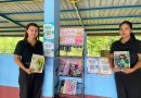 นำหนังสือไปหมุนเวียนมุมหนังสือหมู่บ้าน ณ ศาลาประชาคม หมู่ 8 ตำบลหนองบัว อำเภอรัษฎา จังหวัดตรัง