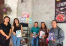 หมุนเวียนมุมหนังสือหมู่บ้าน ณ ร้านก๋วยเตี๋ยว ตำบลเขาไพร อำเภอรัษฎา จังหวัดตรัง